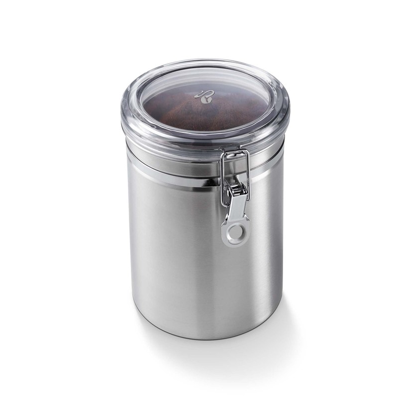Tchibo Aroma can, coffee tin, 500 g capacity, aroma-tight, stainless