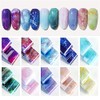 10 Stickers Laser Galaxy Starry Sky Nail Foil Nail Decor