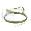 Microwave Splatter Cover for Food - Clear Microwave Splash Guard