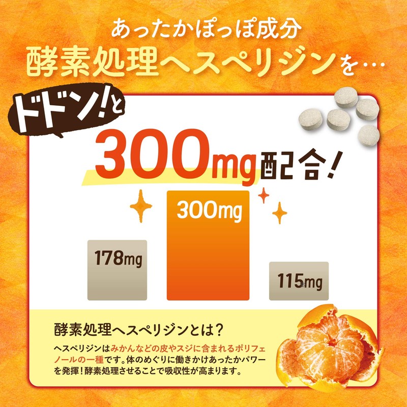 ファンファレ おひさまのおめぐ実 温活 サプリ グッズ [ 国産生姜 ヘスペリジン シナモン ブラックジンジャー