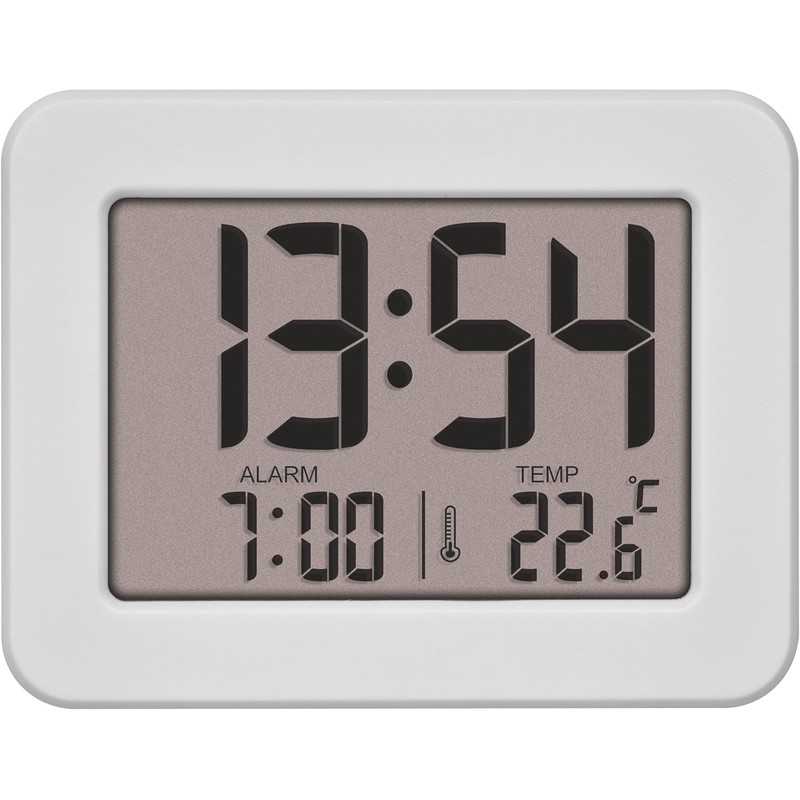 Despertador digital TFA Dostmann 60.2044.02 con temperatura y alarma –