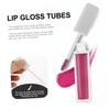 BIUDECO Empty Lip Gloss Bottles 4 Pack Square Lip Gloss