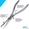 YNR Fish Bone Remover Pliers Tweezers Clamps Seafood Preparation Tools