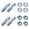 4Pack Carburetor Studs Kit, 1-3/8in Carburetor Studs Set Metal Carb