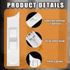 Biaungdo 2 Pairs Tilt Latch, Plastic Construction Window Tilt Latch