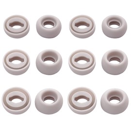 ALXCD Ear Tips Compatible with Galaxy Buds Pro Earbuds, S/M/L 3 Size 6 Pairs Silicone Replacement Eartips Earbuds Tips, Compatible with Galaxy Buds Pro SM-R190, 6 Pairs, Phantom Silver