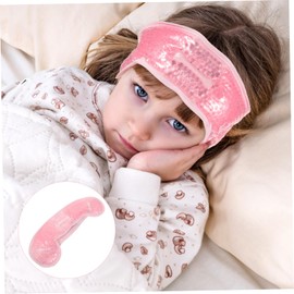 Baluue Pvc Hot and Cold Compress Forehead Protection Belt for Adults and Children at Home Physical Cooling Hot Compress Soothing Belt (- One Size Fits All)