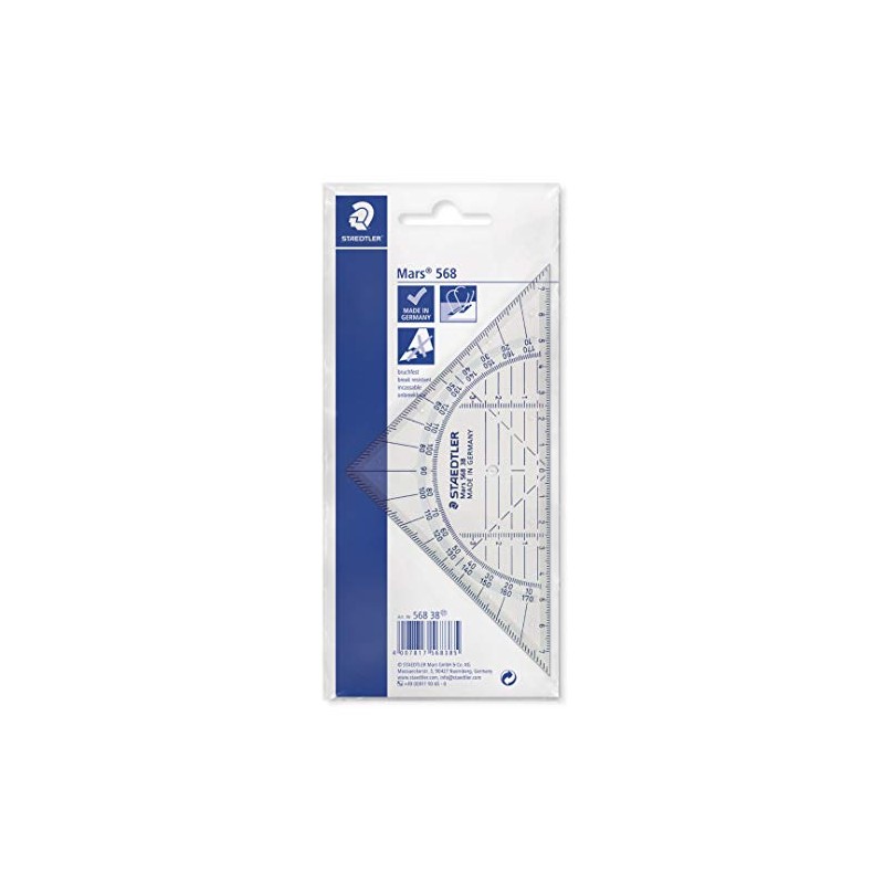 Staedtler, Mars Triangle 16 cm Strong in Poly Bag That