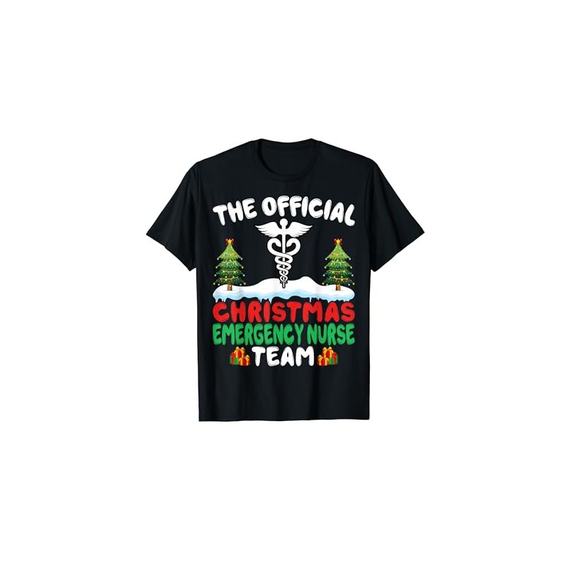 Xmas Emergency Nurse Team - Funny RN ER Nurse Christmas