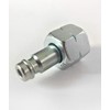 Gas quick coupling adapter to gas stove, gas grill or