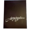 AeroPro 24 X 30 Inch Chrome Shop Mafia Black Rubber Mud Flap Passenger Side