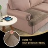 H.VERSAILTEX Stretch Velvet 2 Piece T Cushion Sofa Slipcovers for