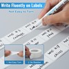 Removable Freezer Labels 500pcs,1 x 2 Inch Blank Food Labels