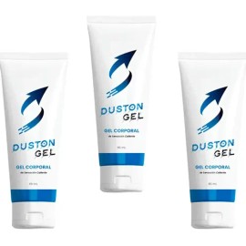 Duston Gel Corporal Tubo Sensación Caliente Efectivo 3 Pack