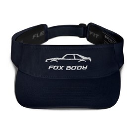 Fox Body 3rd Gen Stang Owner Street Racing Project Car Visor Navy
