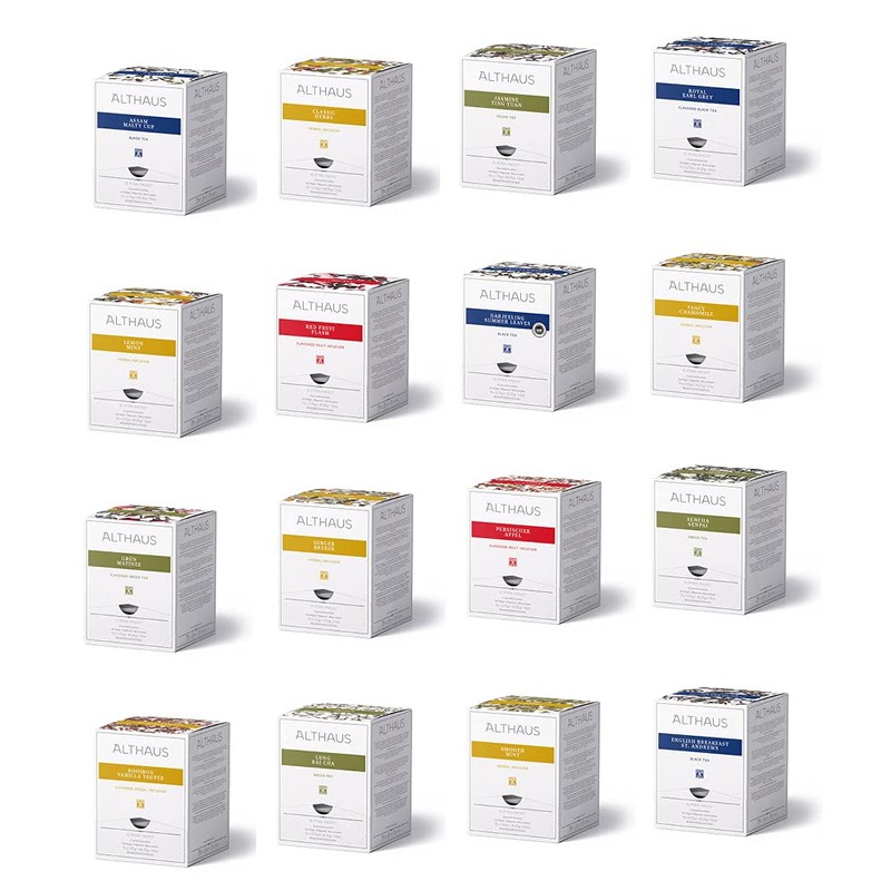 Althaus Tee GINGER BREEZE ⋅ Kräutertee im Pyramidenbeutel PYRA PACK