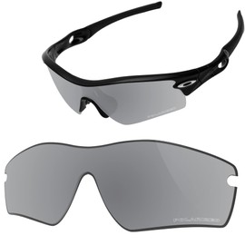Vaep Polycarbonate Replacement Lenses for Oakley Radar Path Sunglasses - Enhanced POLARIZED, Silver Titanium - Pc Polarized, Radar Path