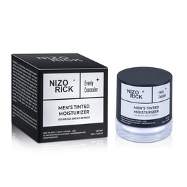 NIZORICK Men's BB Cream Foundation,Hydrating Non-Greasy Tinted Moisturizer for men, Long Lasting Matte Concealer Full Coverage Men CC Cream Foundation for All Skin Types, 30g/1.05 oz