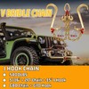 SENKEYFE G80 V Bridle Chain,5/16 in × 2 Ft Towing