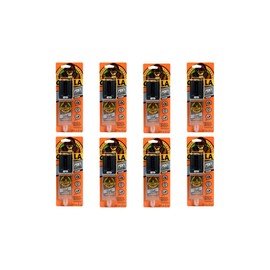 Gorilla 2 Part Epoxy, 5 Minute Set, .85 ounce Syringe, Clear, (Pack of 8)