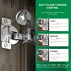 Grass 02910A-15 TEC 864 Soft Close Hinge, 1-1/4" (31.75mm) Overlay