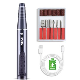 JODSONE Controllable Speed Portable Nail Drill Professional Electric 30000RPM Home Salon Polishing Manicure Nail Drill