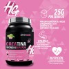 Creatina Suplemento Monohidratada Heragen 1kg 200 Servicios Uva