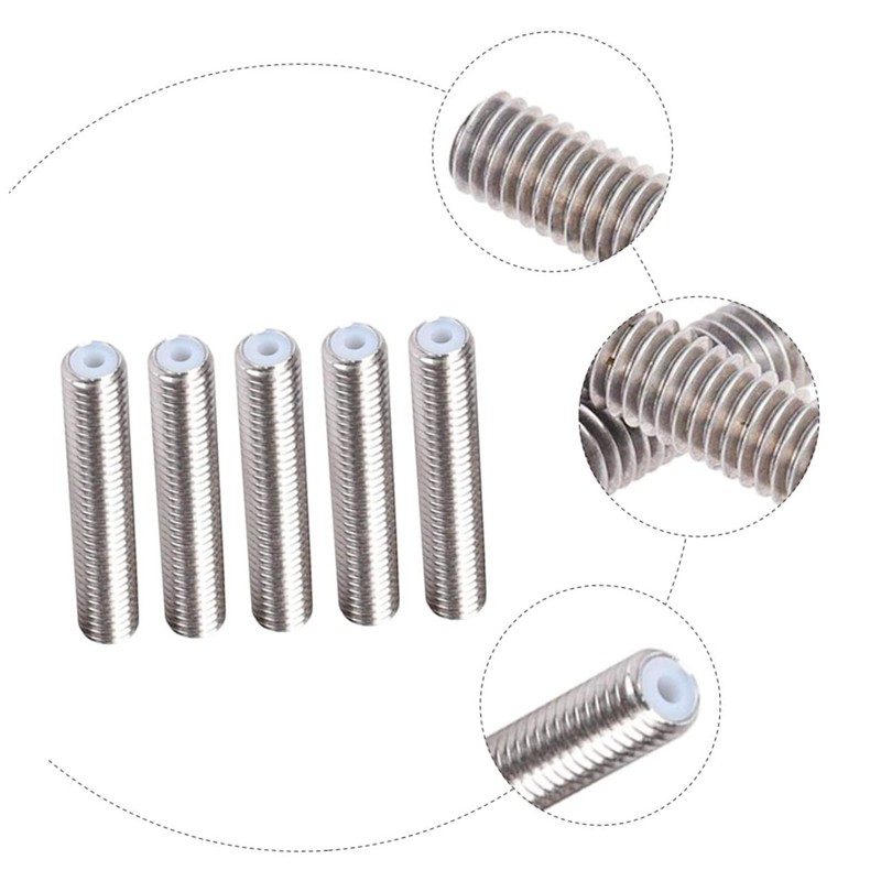 CHILDWEET 5pcs Printer Extruder Tube PTFE Feeding Tube Thread Filament