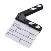 Compact Size Acrylic Clapboard Dry Erase TV Film Movie Director