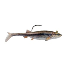 Berkley PowerBait Pre-Rigged Minnotator Fishing Bait, HD Blacknose Shiner, 2 in, Irresistible Scent & Flavor, Realistic Profile, Ready-to-Fish, Ideal for Bass, Crappie, Pike and More