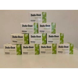 Dudu-Osun NEW IMPROVE DUDU OSUN AFRICAN BLACK Tropical & Natural SOAP  1-12 PACKS  - 10 PACKS