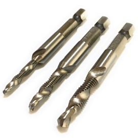 RedBeryl Drill Tap Set M3 M4 M5 M6 M8 M10 (M4-M6 1 each)