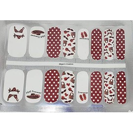 Summer Flip Flop Nail Polish Wraps - Nail Polish Strips