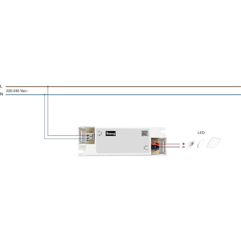 illuburg LED Transformer 700 mA Constant Current 7 W -