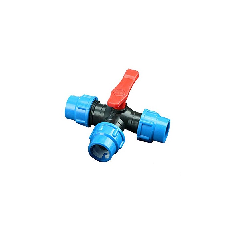 Vogueing Tool Compression Tee Fitting, 1PC Water Compression Fitting Water