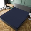 PiccoCasa Brushed Microfibre Fitted Sheet for Box Spring Bed Bed
