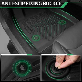 Floor Mats & Cargo Liner for Toyota RAV4 2019-2025, LE,XLE/Premium,Limited,Hybrid LE/XLE/XLE Premium/Woodland Edition/XSE/Limited Floor Mats, Custom Fit TPE Waterproof Duty 2025 RAV4 Accessories