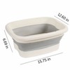 Foldable Foot Bath Basin for Home & Travel – Portable