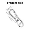 Hsrag 4 Pcs Key Ring Chain Clips Hook Holder Organizer,