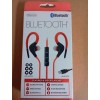 SENTRY BLWBT234 Earbuds Sport Hook Bluetooth RED