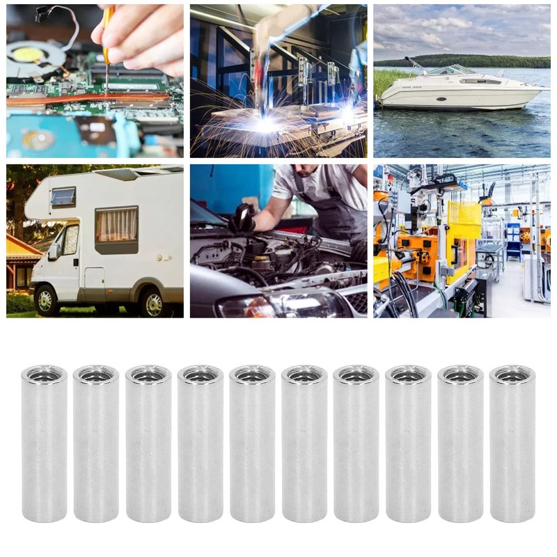 M8 Round Connector Nut Round Coupling Nut Joint Nut M8