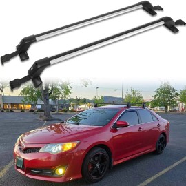 KEEPDSGN For Toyota Camry Roof Rack Crossbars Luggage Bicycle Kayak Cargo Carrier +Lock