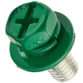 Takigen C-209SF-M5 x 12 Iron Green Bolt (SEMS Specification)