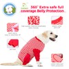 LovinPet Dog Recovery Suit for Large Medium Dogs - Cut-Out