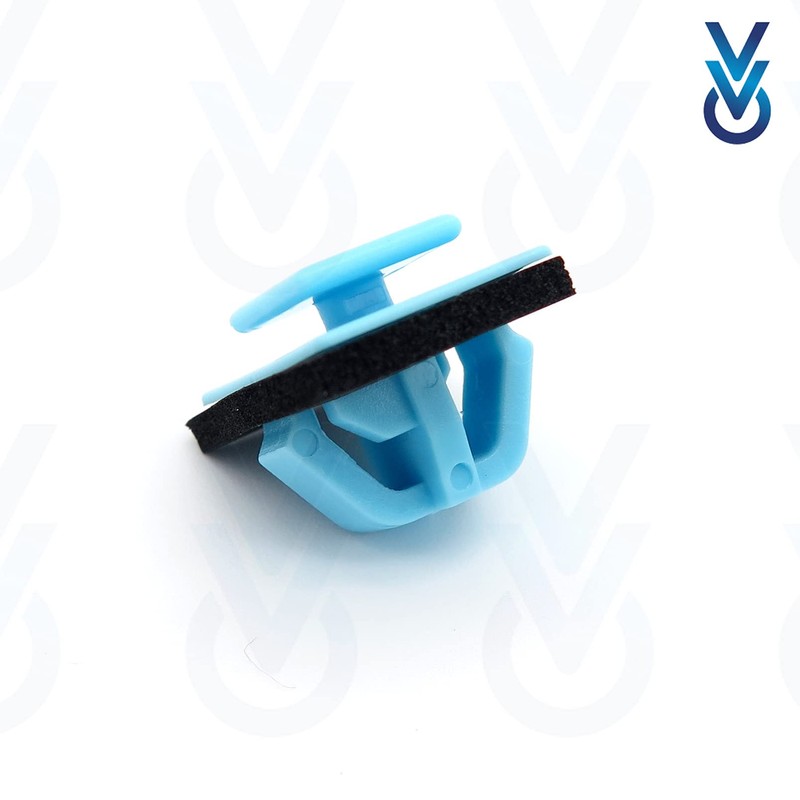 VVO Fasteners- Blue Plastic Side Body Moulding Strip Trim Clips