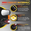 MAIKER Mirrors Doors Off with Light Compatible with Jeep Wrangler