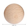 50 Pcs 1 Inch (2.54 cm) Natural Unfinished Wooden Balls