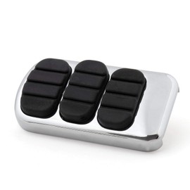 Mad Hornets Brake Pedal Pad For Kaw-as-aki Vulcan 1500 2000 1600 900 Classic 1700 Voyager, Chrome