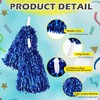 Hotop 3 Pcs 10 in Cheerleading Pom Poms and Large