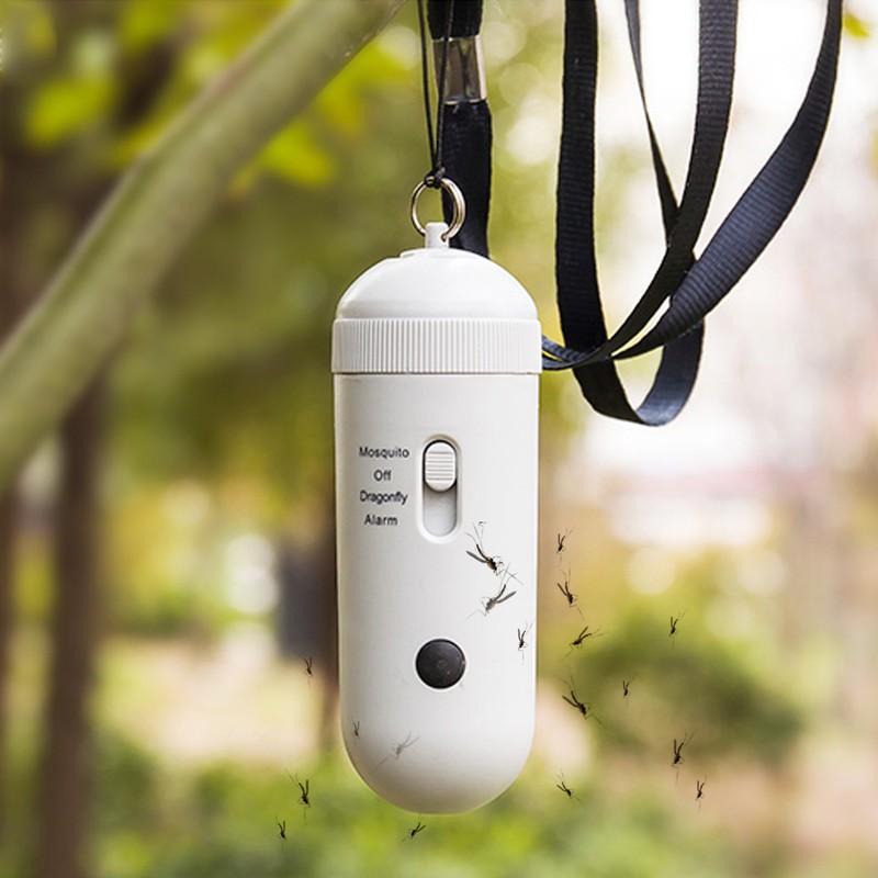 Mini Portable Ultrasonic Mosquito Repeller Killer Insect Repellent for Outdoor